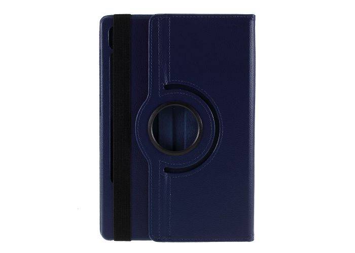 Samsung Galaxy Tab S7 - Læder cover - 360 Grader roterbar - Mørkeblå