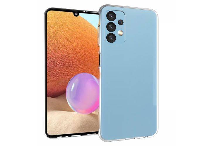 Samsung Galaxy A13 4G - Shockproof gummi cover - Transparent