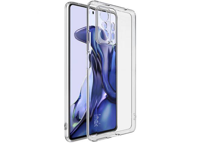 Xiaomi 11T/11T Pro - IMAK 5 Series gummi cover - Transparent