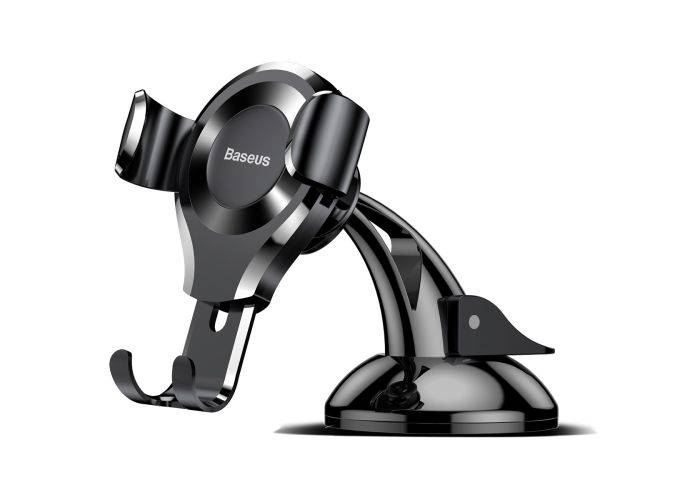BASEUS Gravity holder til bilen 360 grader roterbar - Sort