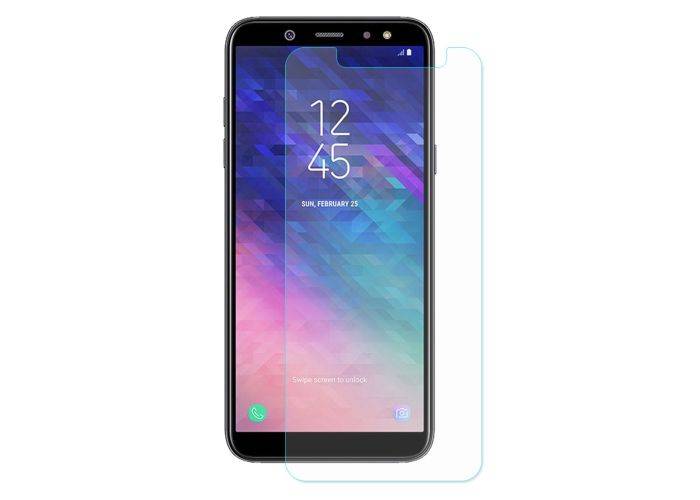 Samsung Galaxy A6 Plus (2018) - Hærdet beskyttelsesglas 0,3 mm
