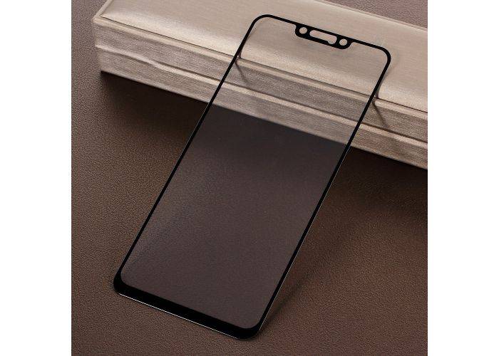 Huawei Mate 20 Lite - Hærdet beskyttelsesglas m/komplet dækning - Sort