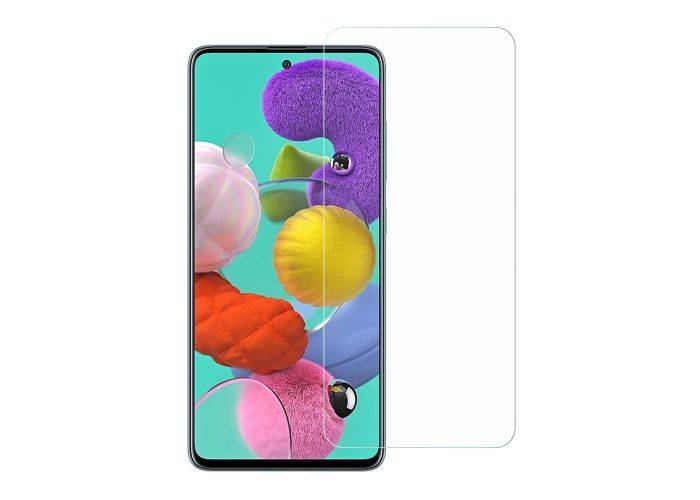 Samsung Galaxy A51 / A51 5G - Hærdet beskyttelsesglas 0,3mm 9H
