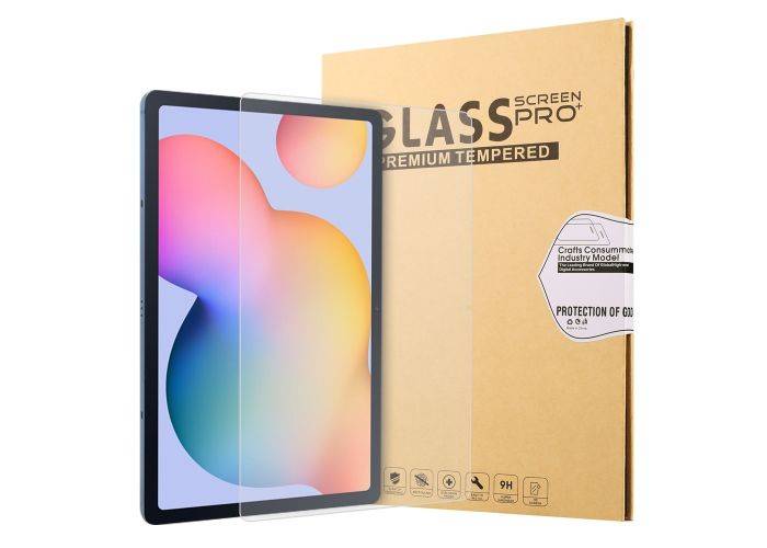 Samsung Galaxy Tab S7 - Ultraklar hærdet beskyttelsesglas med komplet dækning