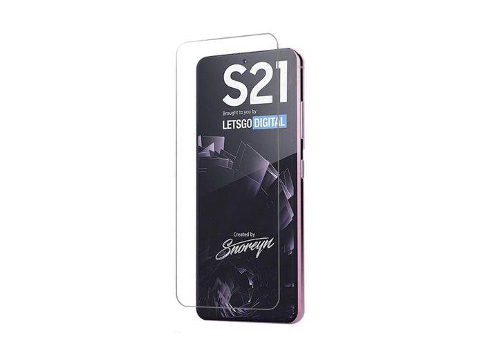 Samsung Galaxy S21 5G - Hærdet beskyttelsesglas 0.30mm (understøtter ikke fingeraflæsning)