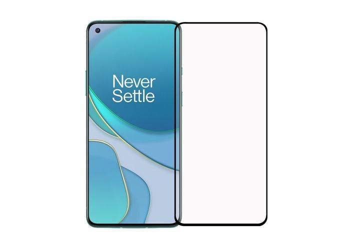 OnePlus 9 - Azmaro Premium hærdet beskyttelsesglas - Komplet dækning