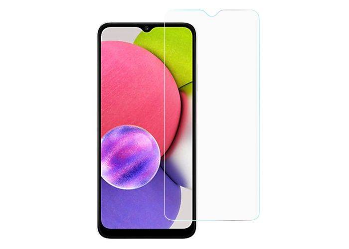 Samsung Galaxy A03s - Azmaro Ultra clear hærdet beskyttelsesglas - Transparent