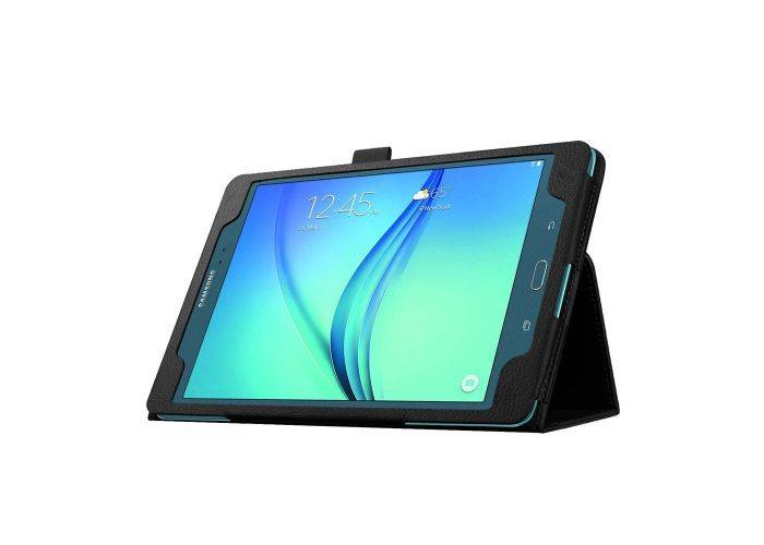 Samsung Galaxy Tab A 9.7 - Læder cover / taske - Sort