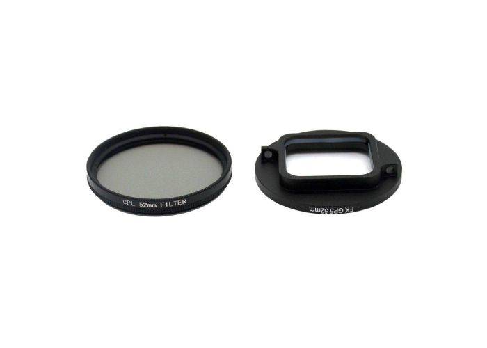 GoPro Hero 7/6/5 - 52mm CPL polarisator filter linse