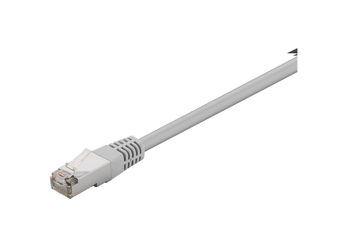Cat 6 U/UTP Netværkskabel - Slim - Grå - 0.50 m