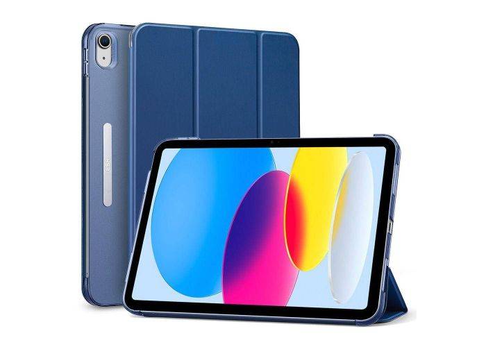 iPad 11 A16 (2025) / iPad 10.9 (2022) - ESR ASCEND Smart Tri-Fold Smart cover - Marineblå