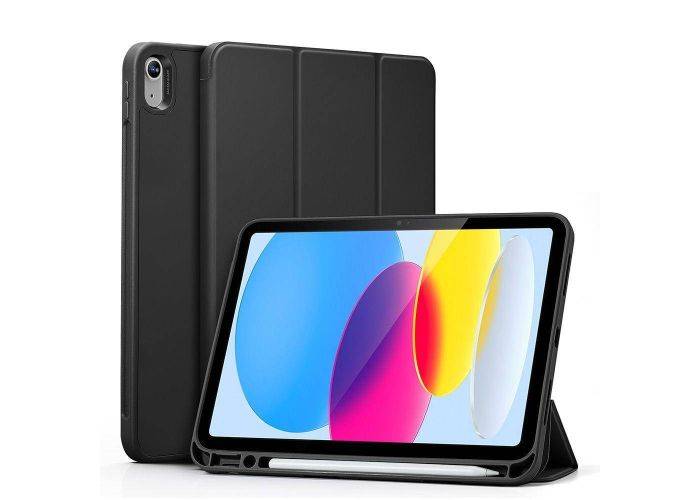 iPad 11 A16 (2025) / iPad 10.9 (2022) - ESR Rebound Pencil Tri-Fold Smart cover - Sort