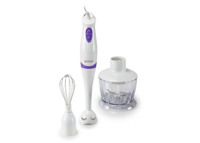 Royalty Line 3-i-1 Stavblender sæt 250W - Hvid