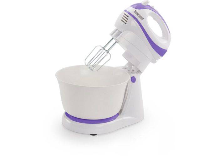 Royalty Line 2-i-1 Håndmixer sæt 300W - Med skål 2.5L - Hvid