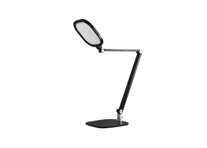 Skrivebordslampe med base - LED - Transformerbar med fjernbetjening - 1300 Lumen - Sort