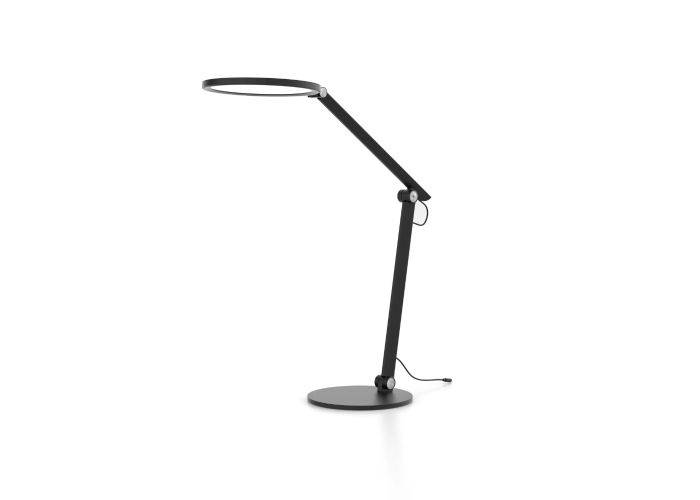 WERGON - Stellar - Workspace metal dæmpbar Skrivebordslampe - Med svingarm og base - 4000 Lumen - Sort