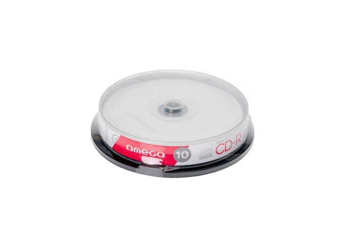 10-Pak Omega CD-R 700 MB 52x