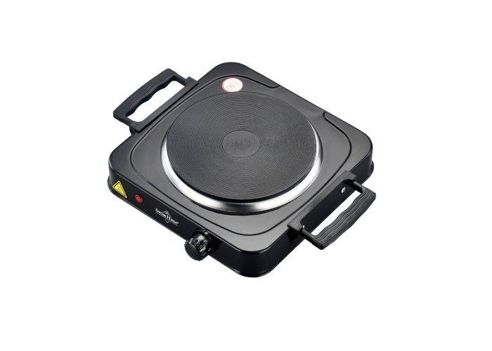 Swiss Haus elektrisk kogeplade 1500W / Ø18.5cm - Sort