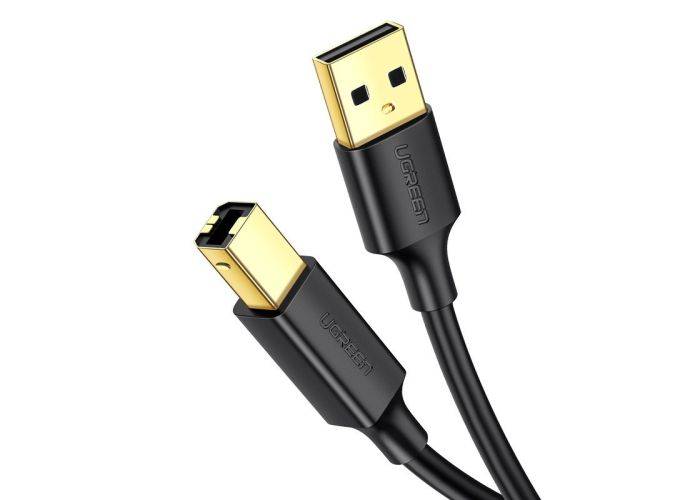 Ugreen printerkabel USB kabel 2.0 - USB-A han / USB-B han - 1,5 m