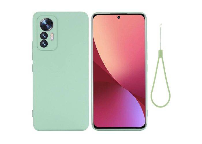Xiaomi 12 Lite 5G - Azmaro Tyndt Silikone cover - Grøn
