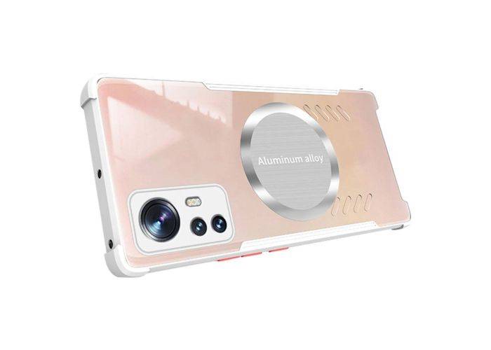 Xiaomi 12 5G / 12X 5G / 12S 5G - Shockproof Magnetisk Hybrid cover - Hvid