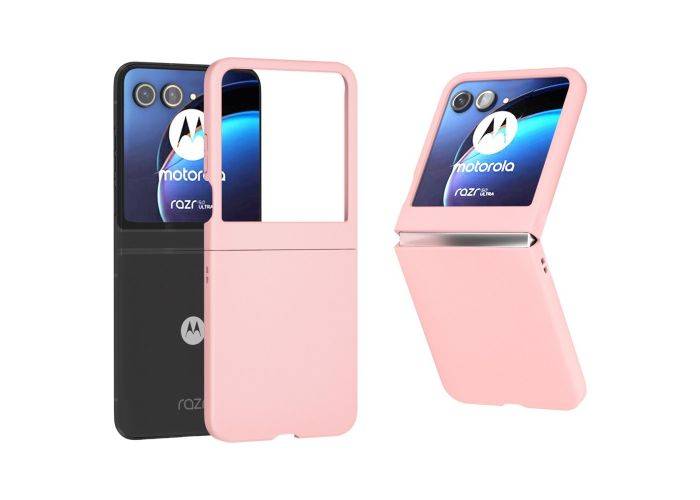 Motorola Razr 50 5G - Slim Light Hardcover - Pink