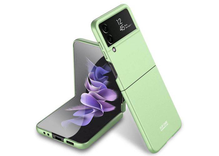 Samsung Galaxy Z Flip4 5G - Ultra Slim Hard cover - Matchagrøn
