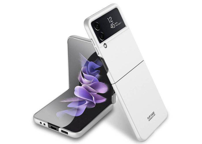 Samsung Galaxy Z Flip4 5G - Ultra Slim Hard cover - Hvid