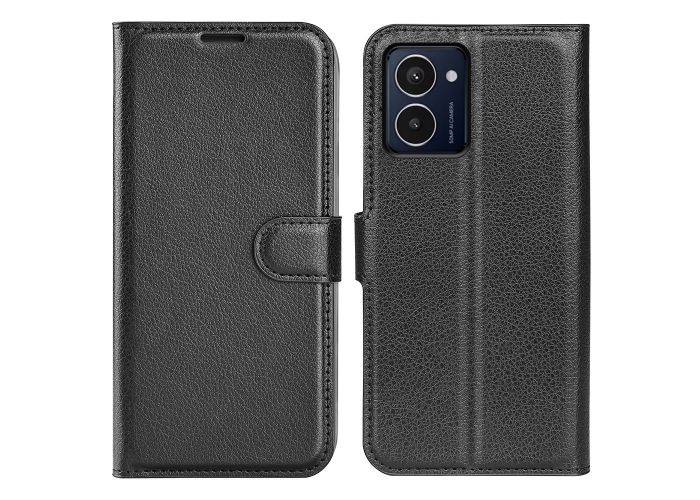 HMD Pulse / Pulse Plus / Pulse Pro - Læder cover / pung - Sort