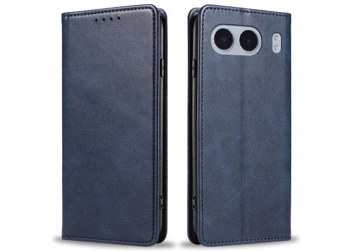 OnePlus Nord 4 - Flip læder cover - Blå