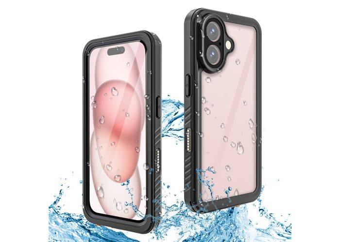 iPhone 16 - REDPEPPER FS Vandtæt shockproof cover - Sort