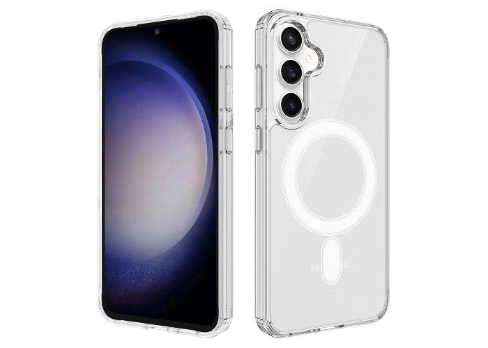 Samsung Galaxy S24 FE - Slim Hybrid - Magsafe kompatibel - Transparent