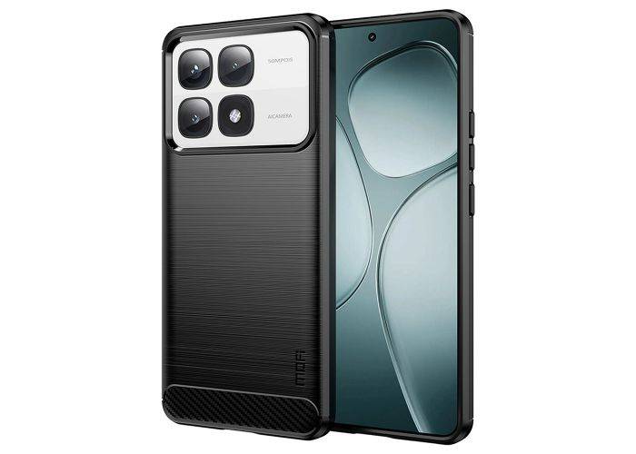 Xiaomi 14T Pro / 14T - MOFI gummi cover - Sort