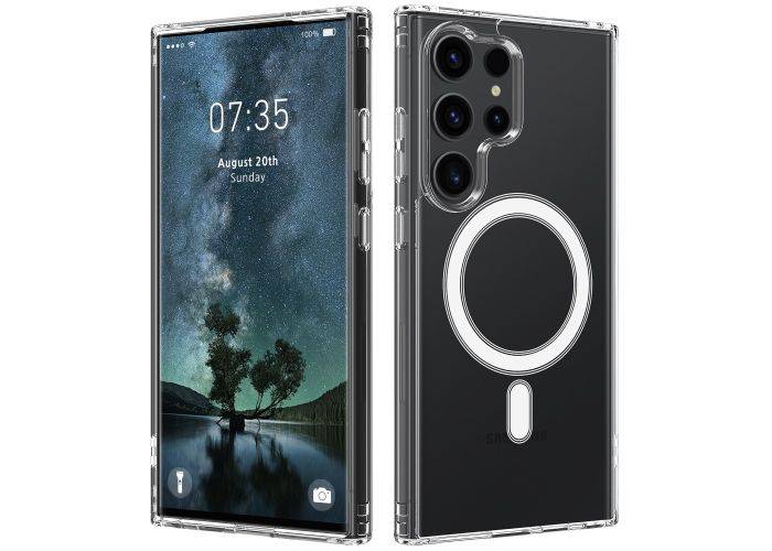 Samsung Galaxy S25 Ultra - Magsafe kompatibel Hybrid cover - Transparent