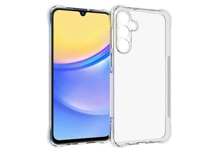 Samsung Galaxy A26 5G - Shockproof gummi cover - Transparent