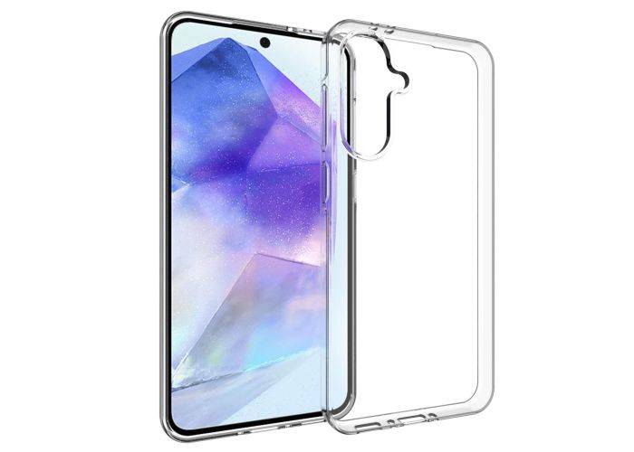 Samsung Galaxy A56 5G - Shockproof gummi cover - Transparent