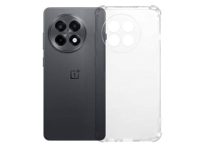 OnePlus 13R 5G - Shockproof gummi cover - Transparent