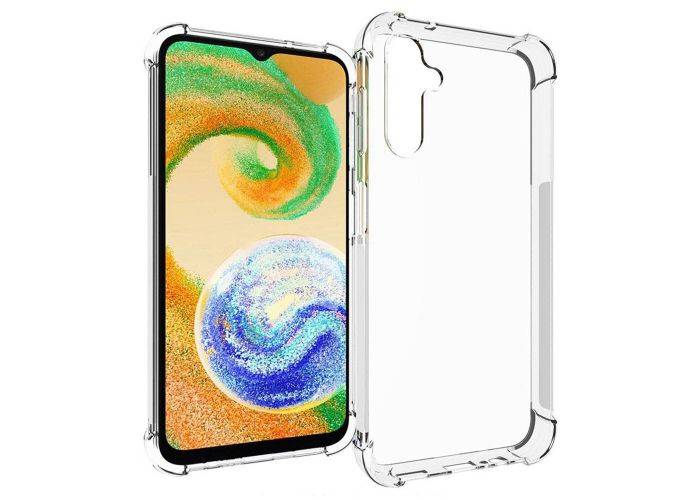 Samsung Galaxy A14 5G - Shockproof gummi cover - Transparent