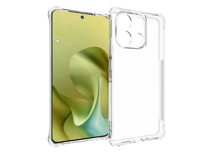 Motorola G86 5G - Shockproof gummi cover - Transparent