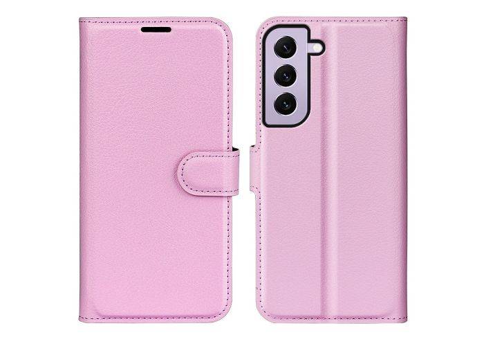 Samsung Galaxy S23 5G - Læder cover / pung - Pink