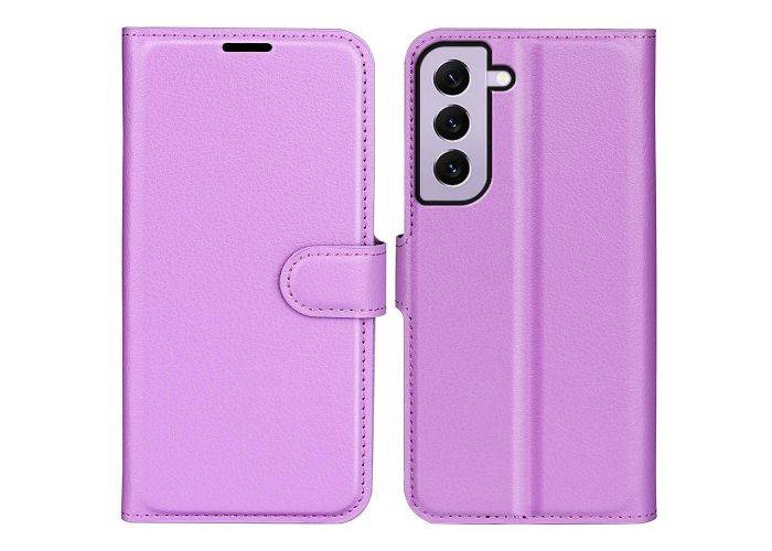 Samsung Galaxy S23 5G - Læder cover / pung - Lilla