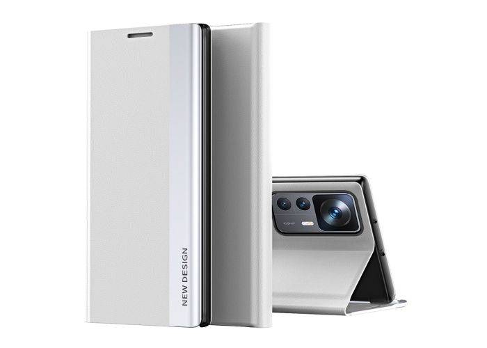 Xiaomi 12T 5G / 12T Pro 5G / Redmi K50 Ultra 5G - Flip læder cover - Hvid