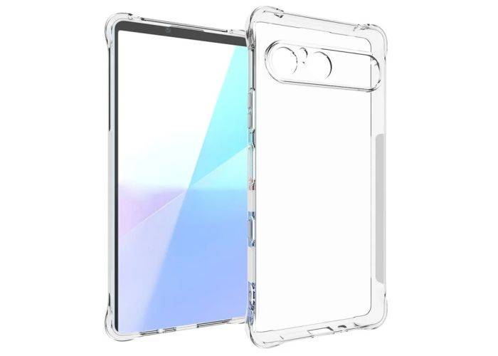 Sony Xperia 10 VII - Shockproof gummi cover - Transparent