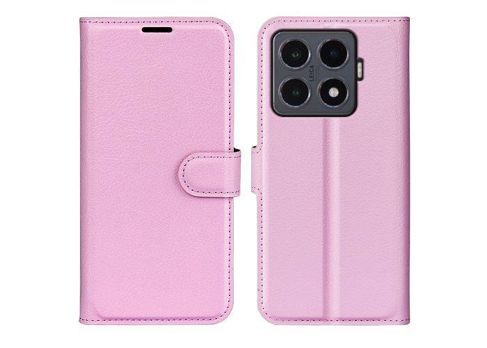 Xiaomi 15T Pro - Læder cover / pung - Pink