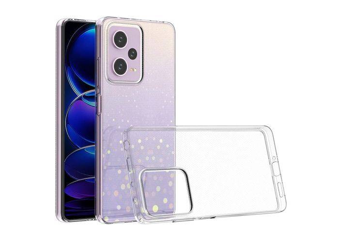 Xiaomi Redmi Note 12 Pro 5G - Shockproof gummi cover - Transparent