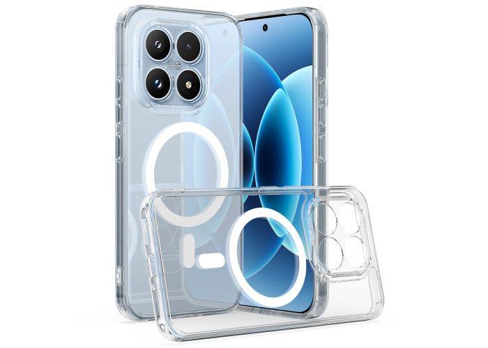 Xiaomi 17 - Magnetisk Hybrid cover - Magsafe kompatibel - Transparent