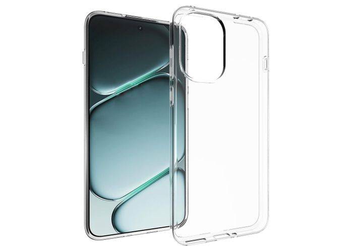 OnePlus 15R 5G - Shockproof gummi cover - Transparent