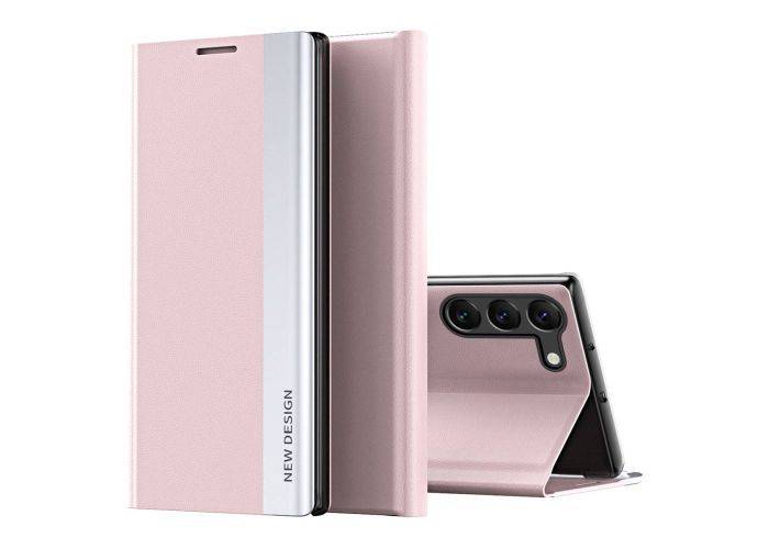 Samsung Galaxy S23 5G - Slim flip læder cover - Pink