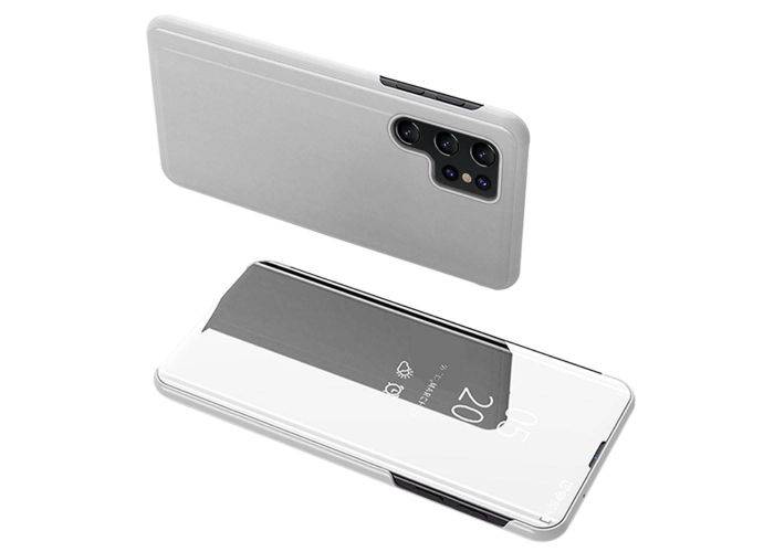 Samsung Galaxy S23 Ultra 5G - View Window mirror cover - Sølv