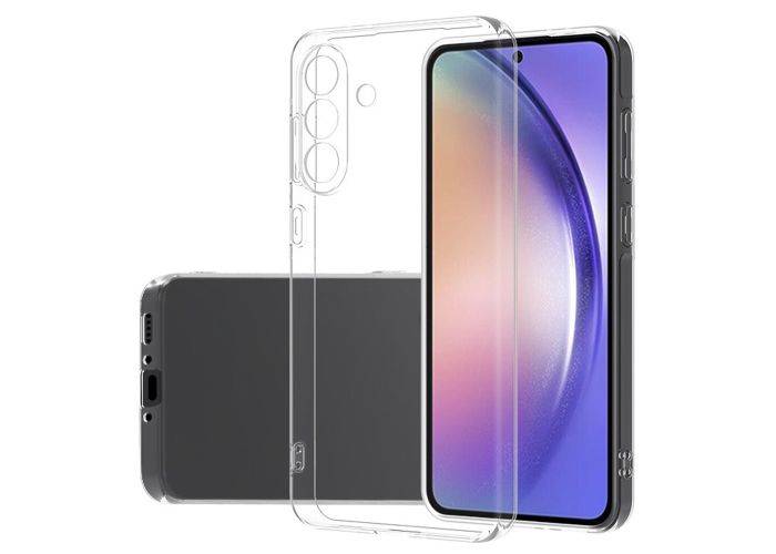 Samsung Galaxy A57 5G - Slim fleksibel gummi cover - Transparent